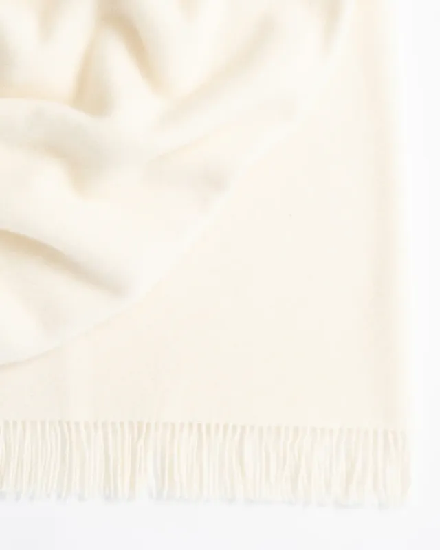 Weave Lambs Wool Throw