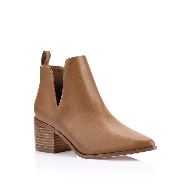 Fierce Cut Out Ankle Boots