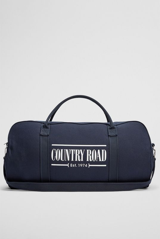 Zip Canvas Logo Tote