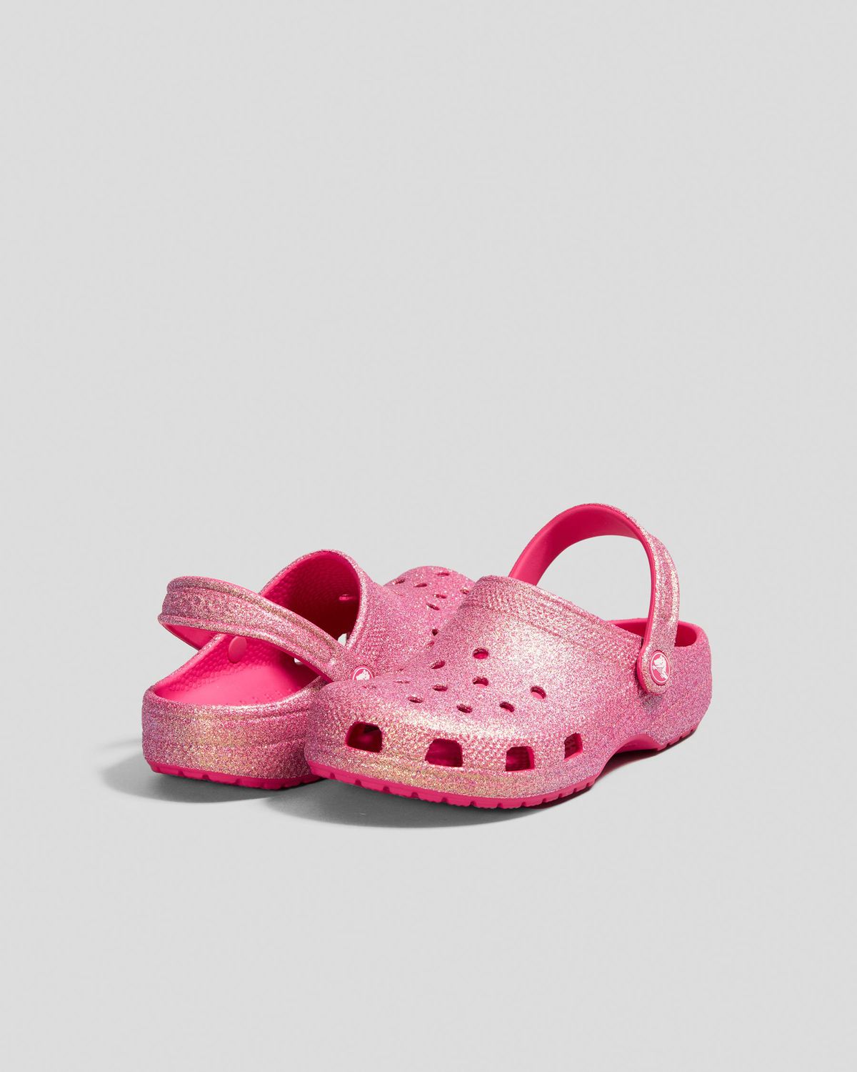 Classic Iridescent Glitter Clog Kids