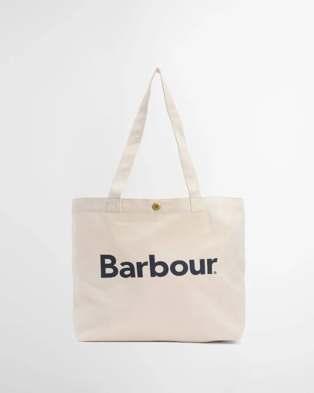 Barbour Logo Tote Bag