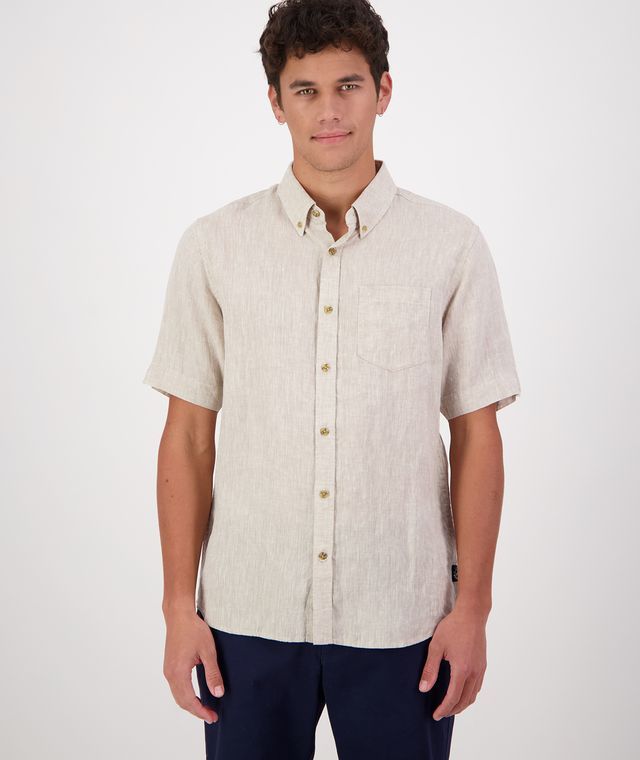 Humber Mns S/S Linen Shirt