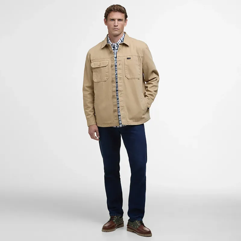 Barbour Lingfield Canvas Overshirt