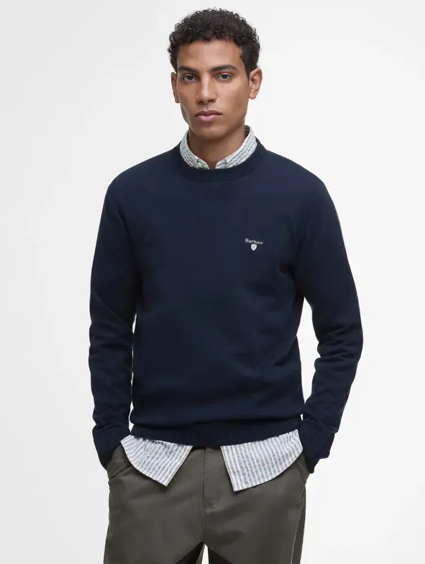 Lingwood Compact Cotton Crew Sweater