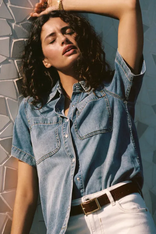 Cabana Rodeo Blue Denim Shirt