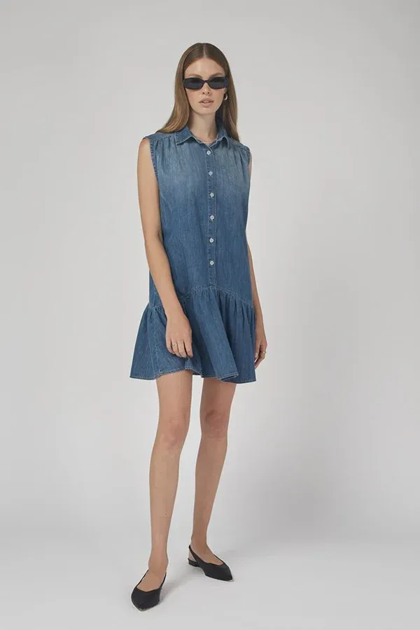 Esme Blue Denim Dress