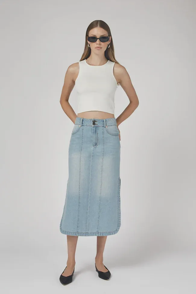 Mona Sunbleach Skirt