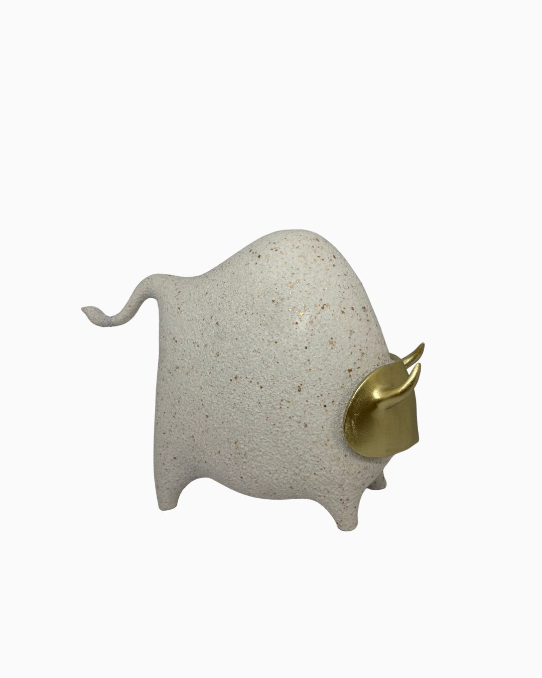Cream/Gold Bull Large