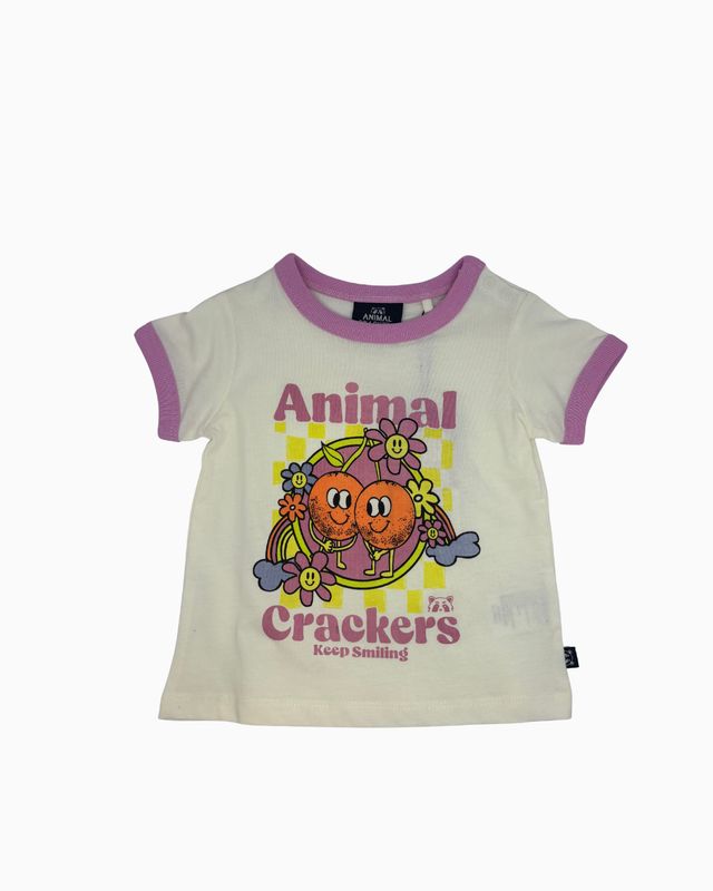 Cherry Check Tee - Baby