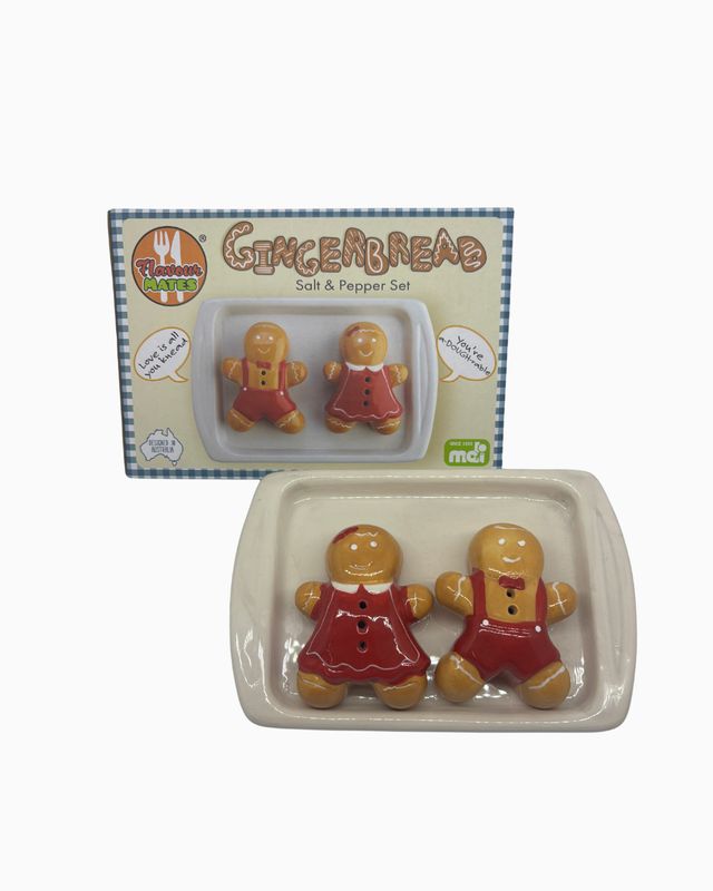 Gingerbread Salt &amp; Pepper Set