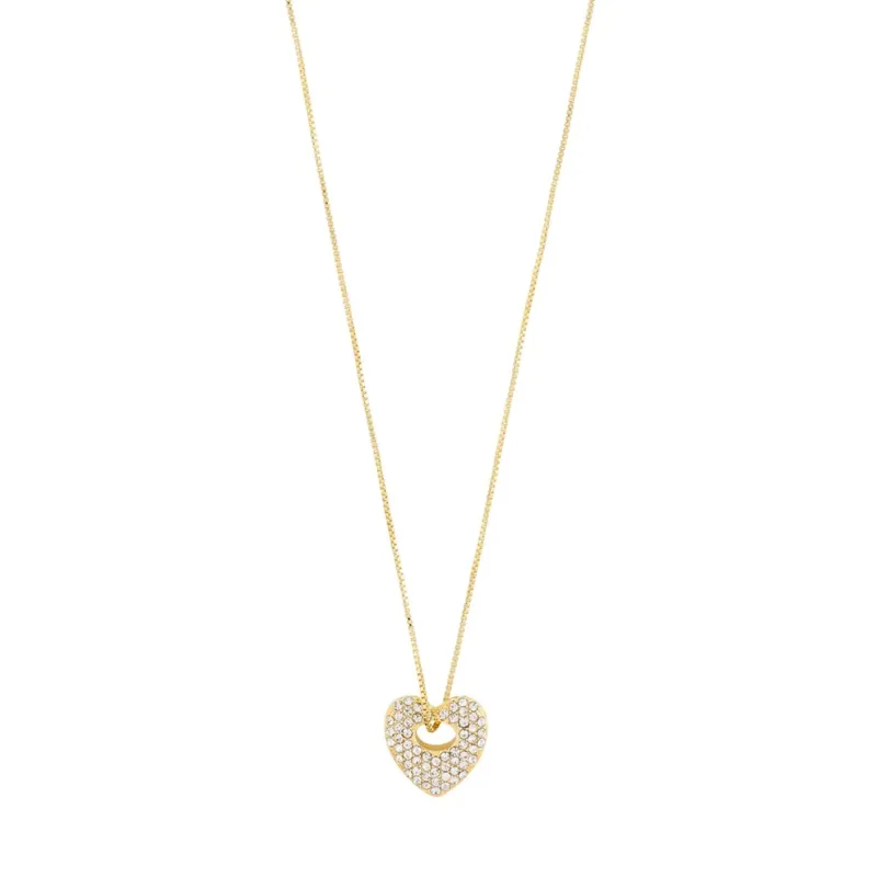 Dune Recycled Heart Necklace