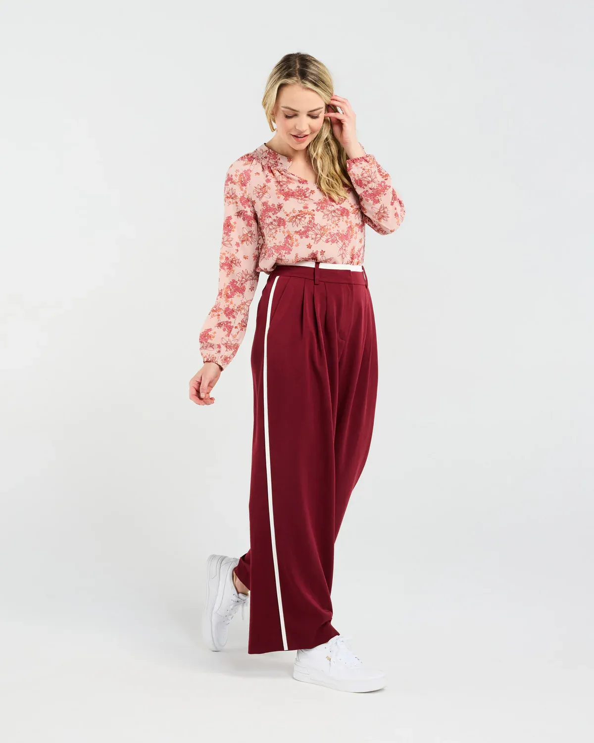 Frankie Pleat Pant