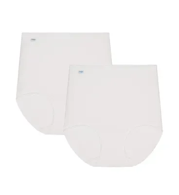 Original 2 Pack Brief, Colour: White, Size: 10