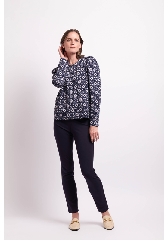 Pull On Slim Full Length Pant