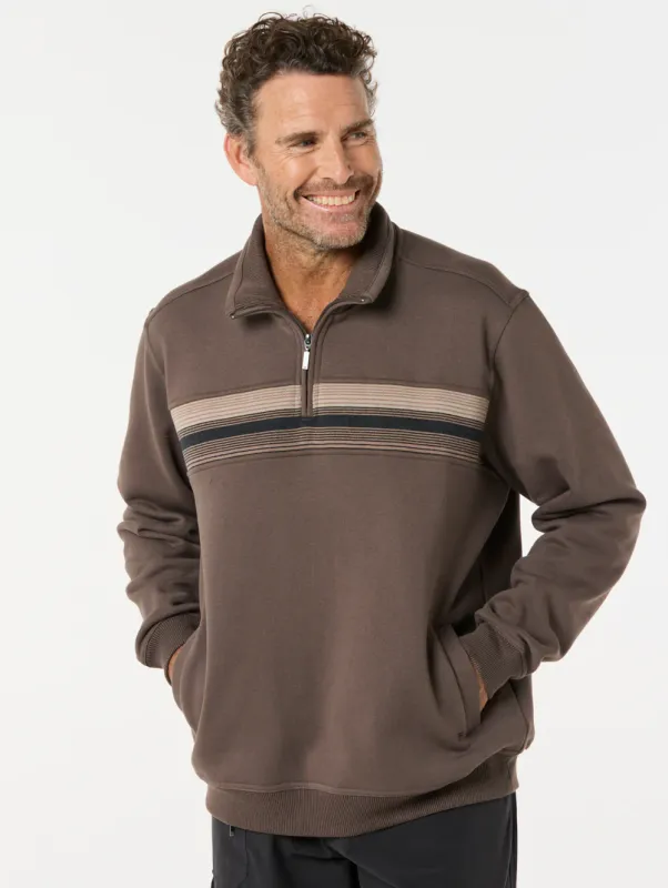 Karl Snowy Mt Fleece Half Zip