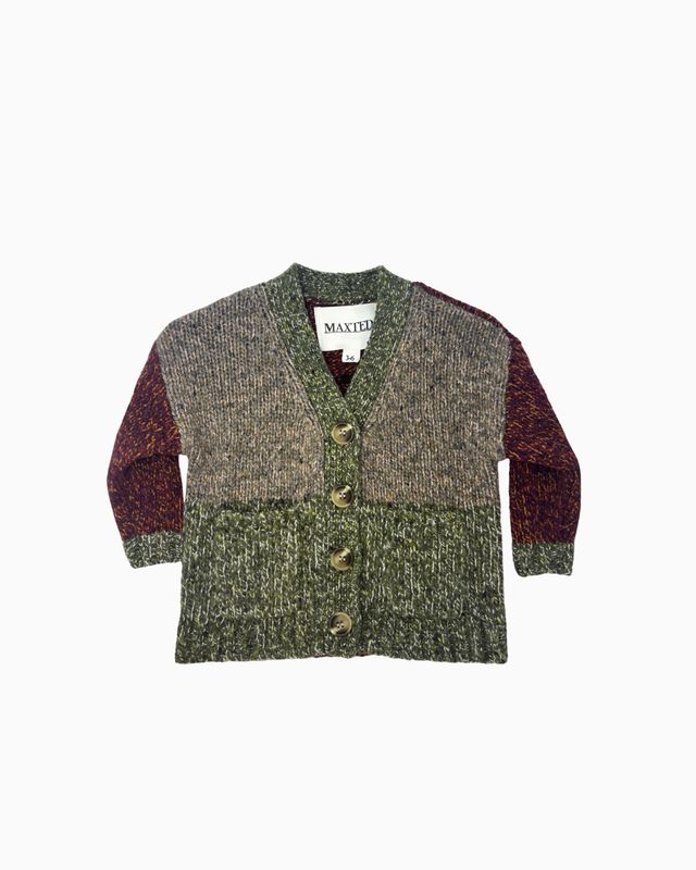 Mini Tabby Textured Cardigan