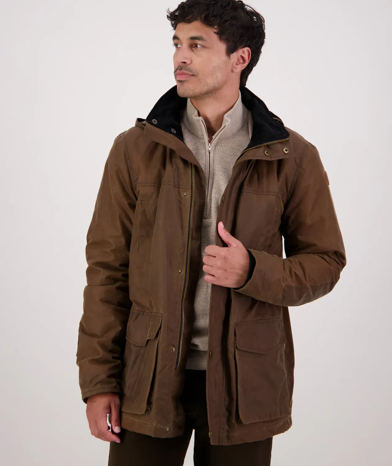 Evans Flat V2 Men's Oilskin Jacket