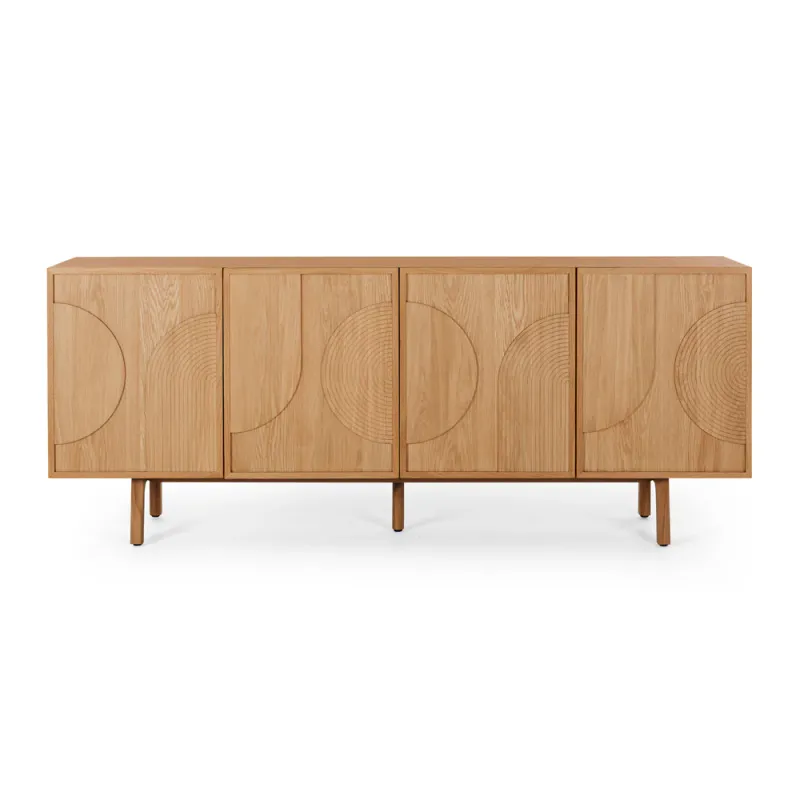 Arc Sideboard - Natural Oak