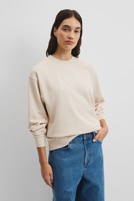 CR Logo Sweat, Colour: Macadamia, Size: S