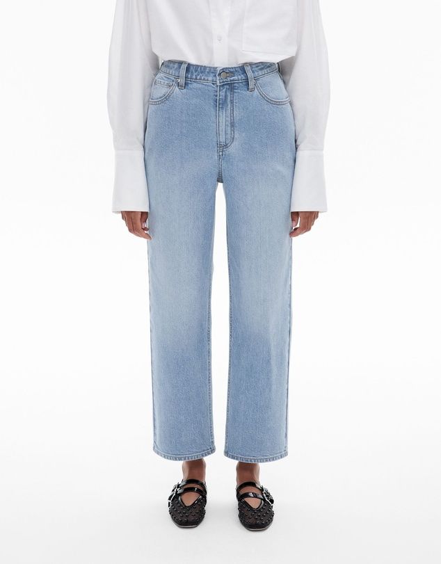 Crop Straight Jeans