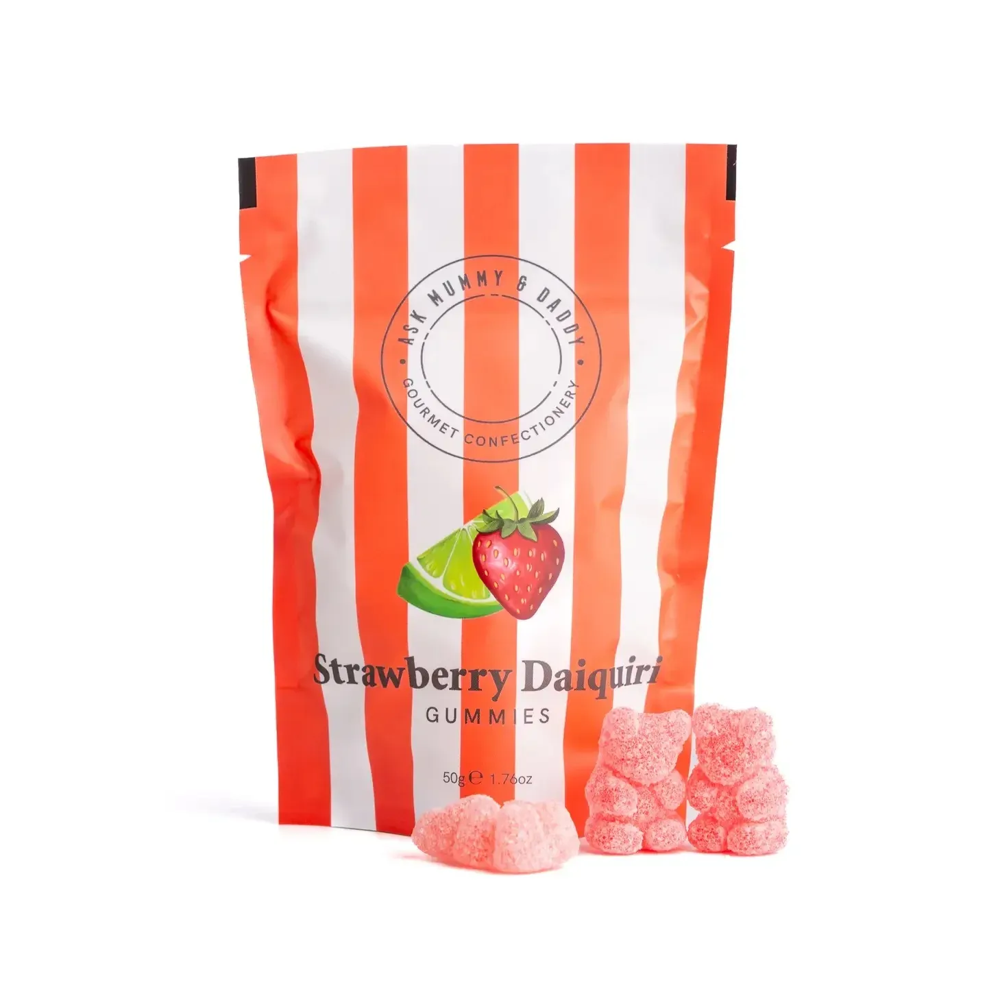 Cocktail Gummies, Flavour: Strawberry Daiquiri