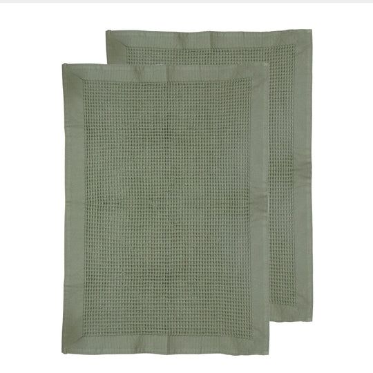 Ollie Waffle 2pk Kitchen Towel