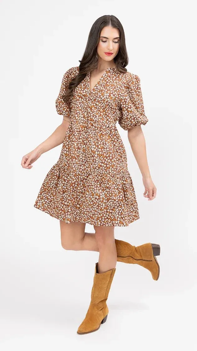 Reflective Mini Dress