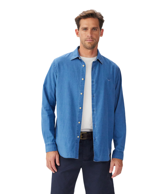 Arno Regular Indigo Shirt