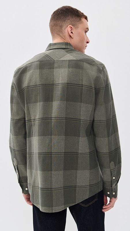 Heaney Checked Tailored Shirt