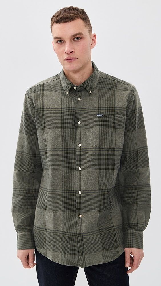 Heaney Checked Tailored Shirt