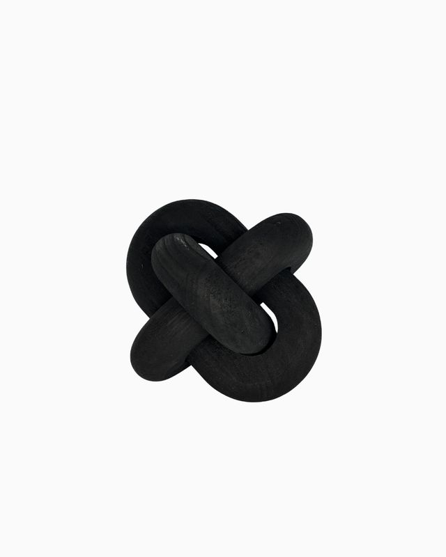 Black Wooden Knot
