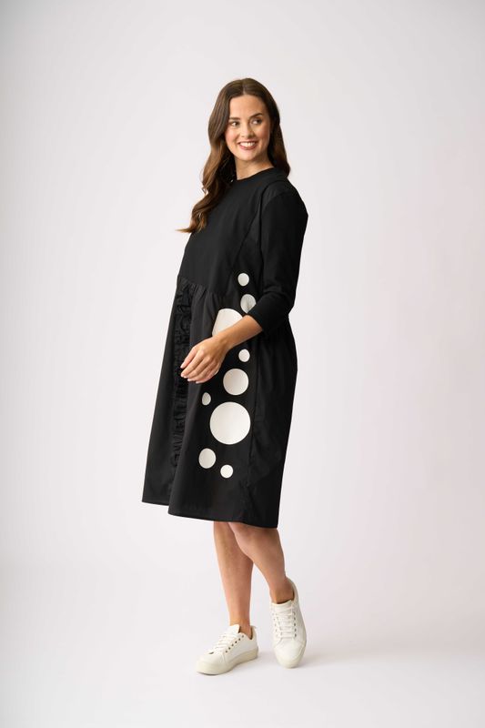 Contrast Fun Dress