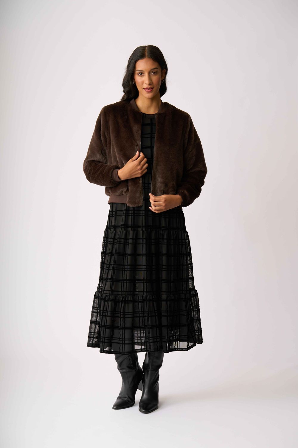 Fur Sure Aviator Jacket