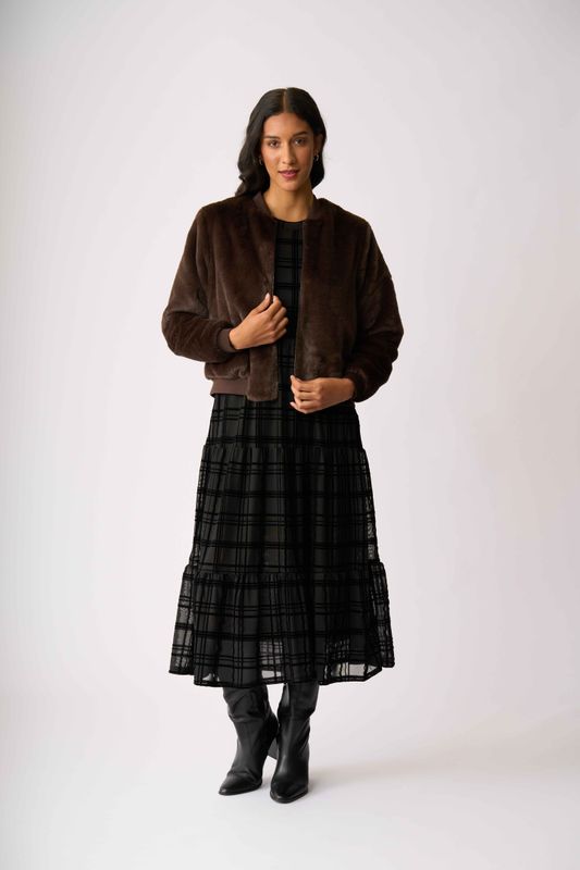 Fur Sure Aviator Jacket