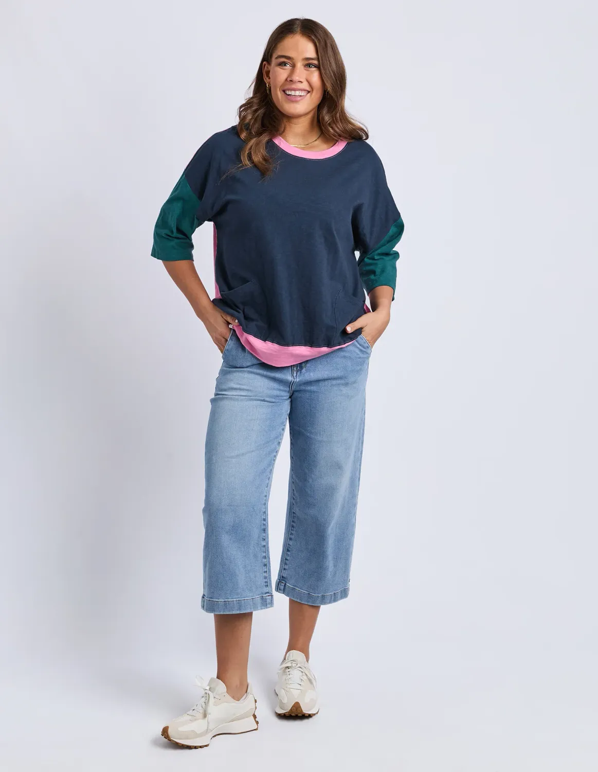 Mazie Colour Block Sweat