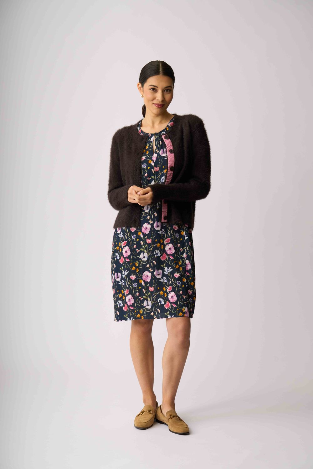 Fluffy Scoop Cardigan