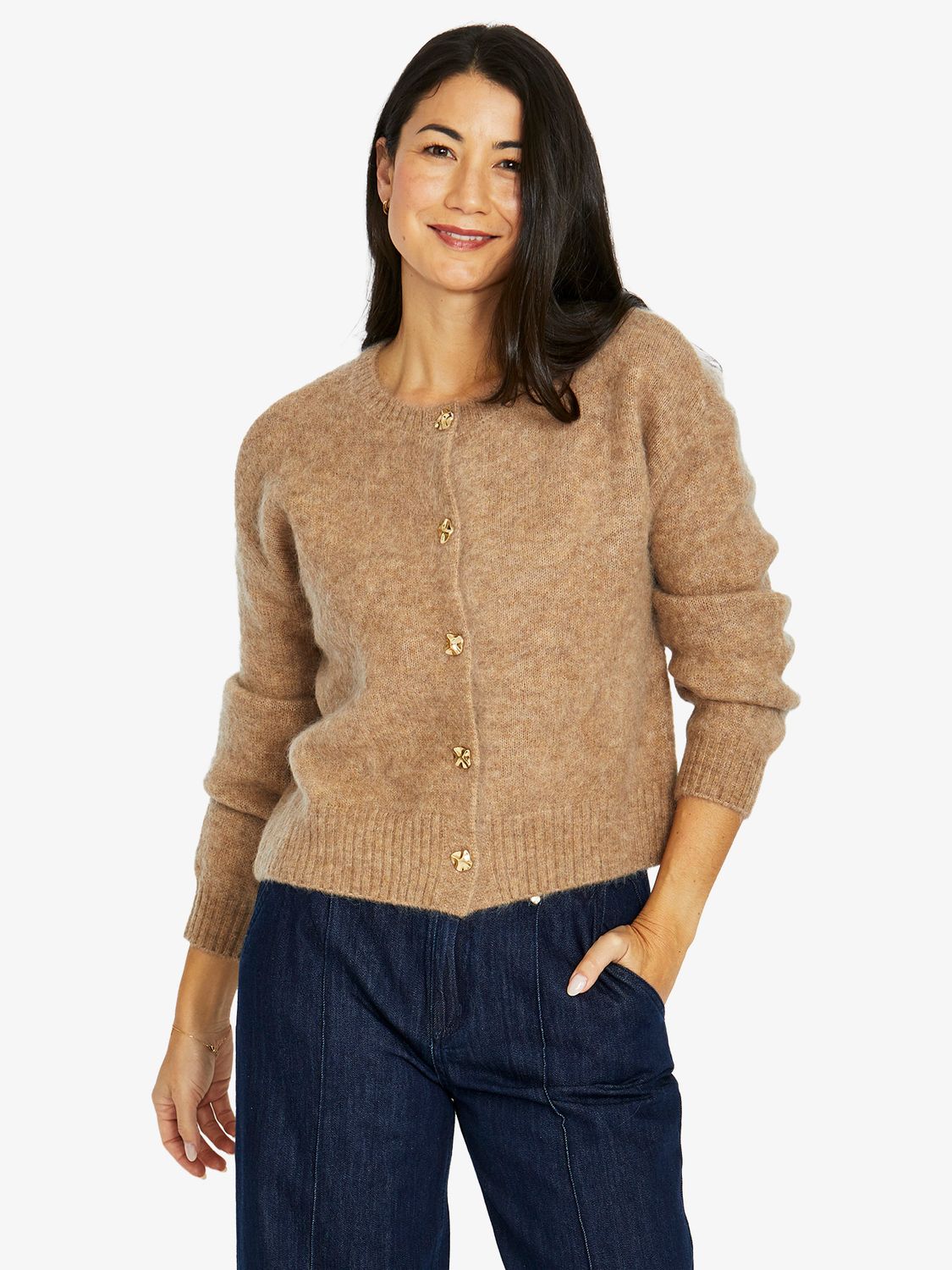 Luxe Button Cardi