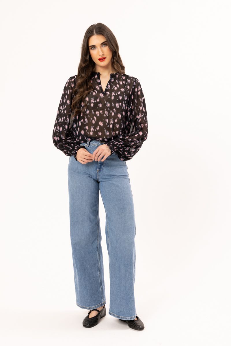 Long Sleeve Movement Blouse