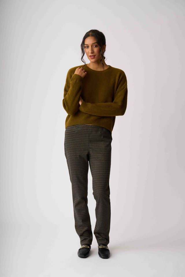 Pull On, Slim Full Length Pant