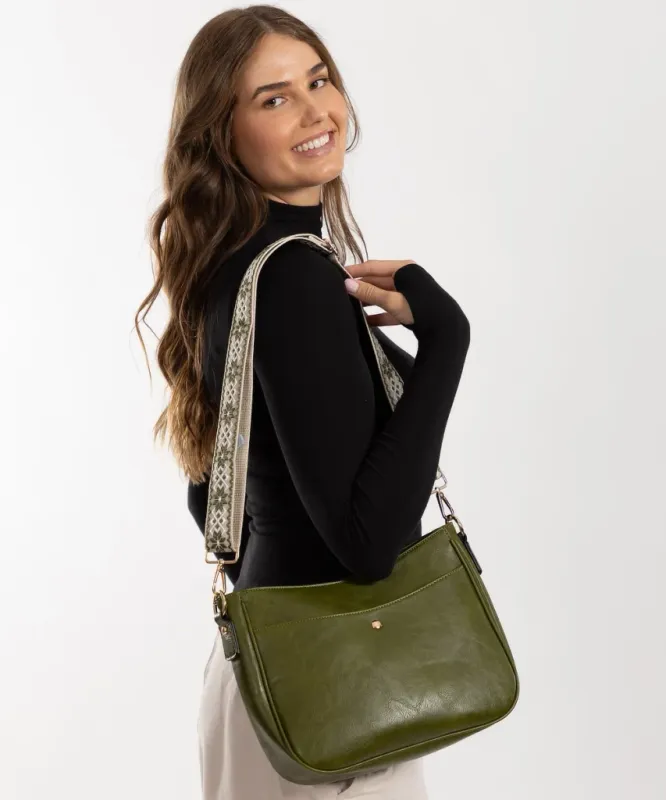 Sonya Cross Body Bag Olive