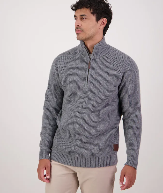 Chalky Island Waffle Jumper