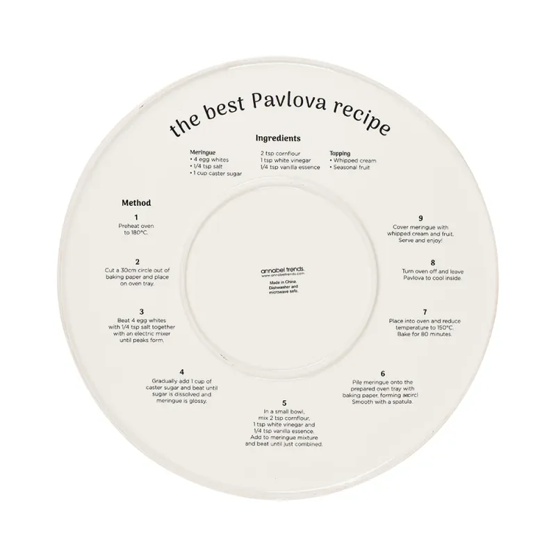 Pavlova Plate