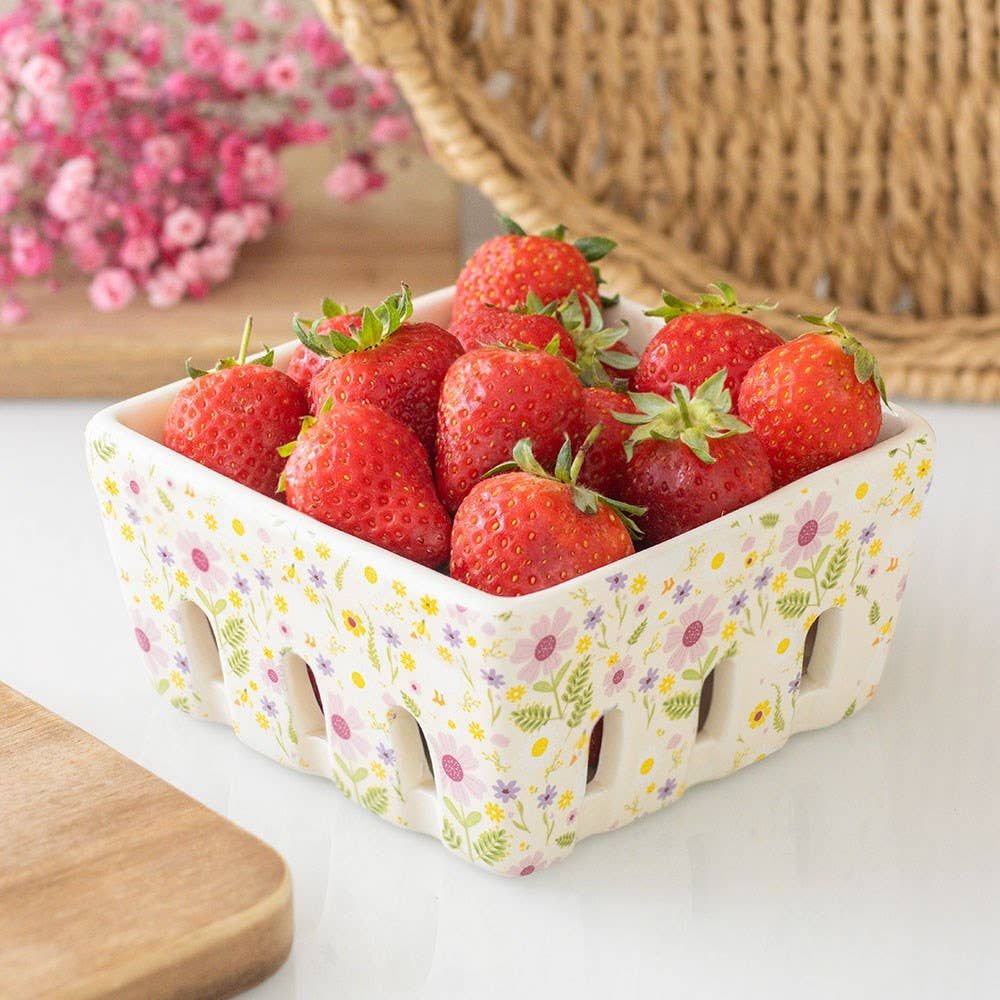 Ceramic Berry Basket