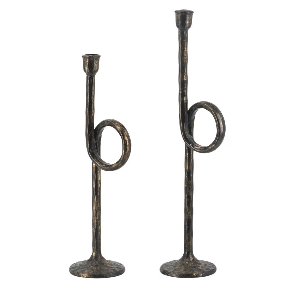 Iron Candle Holder Set of 2