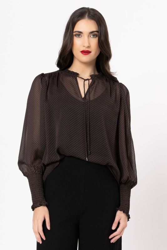 Byron Blouse Mocha