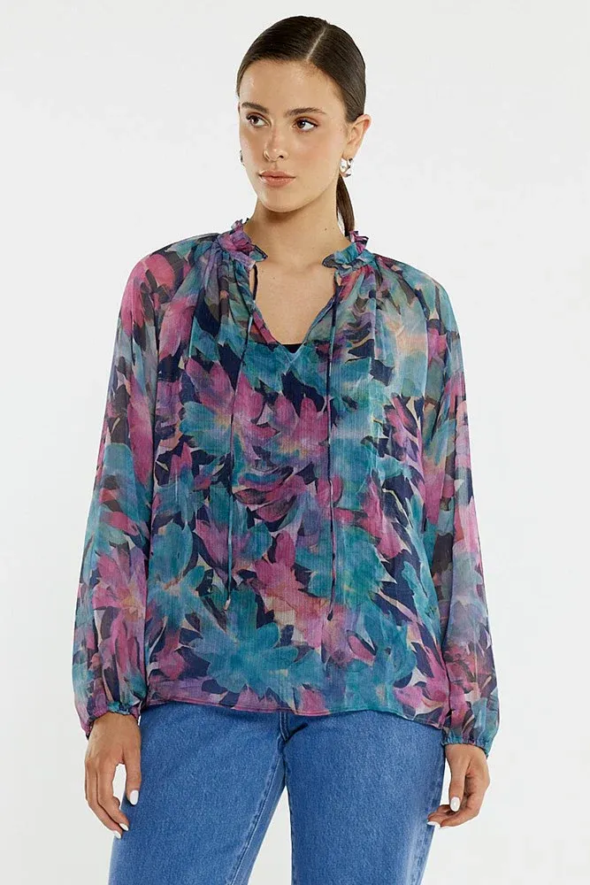 Willow Tie Front Blouse