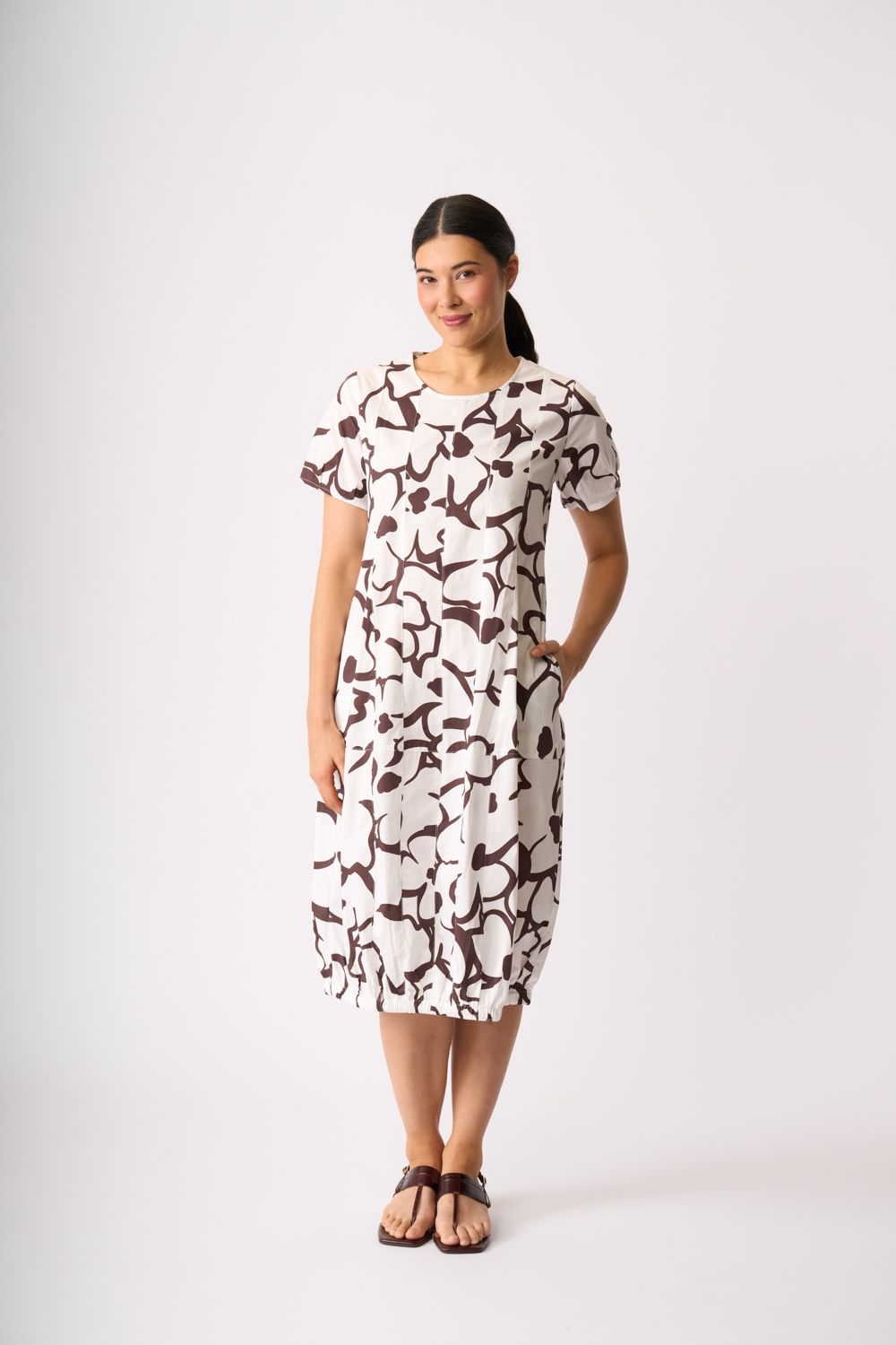 Pleated Maxi Dress