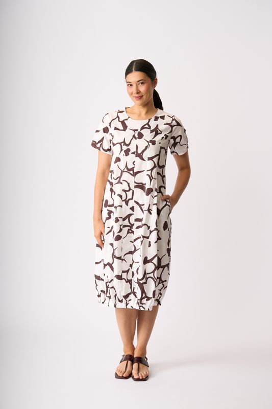 Pleated Maxi Dress