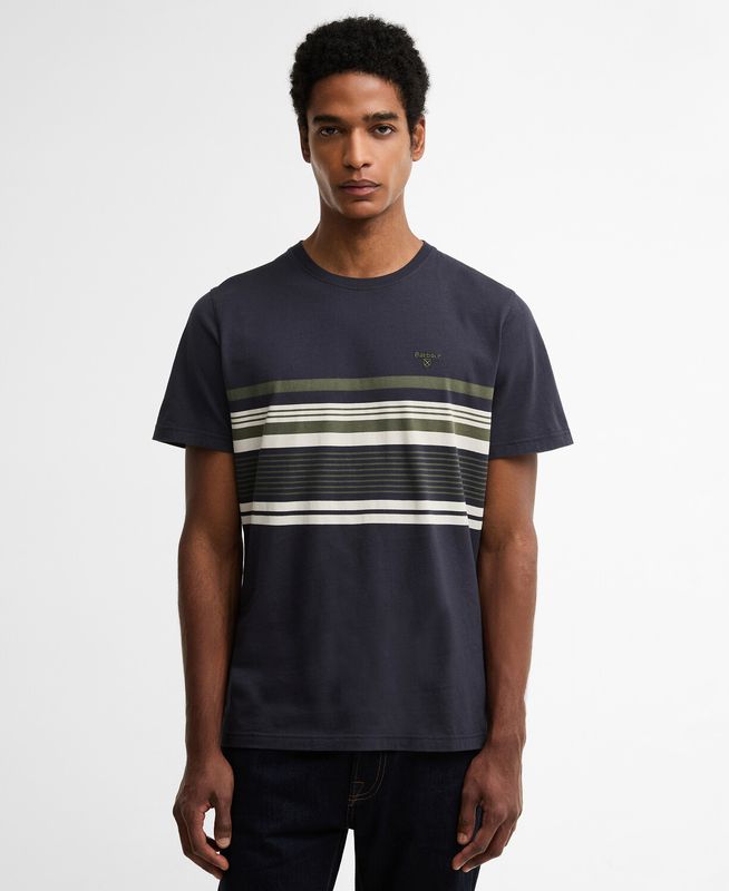 Barbour Teeside Stripe Graphic Tailored T-Shirt