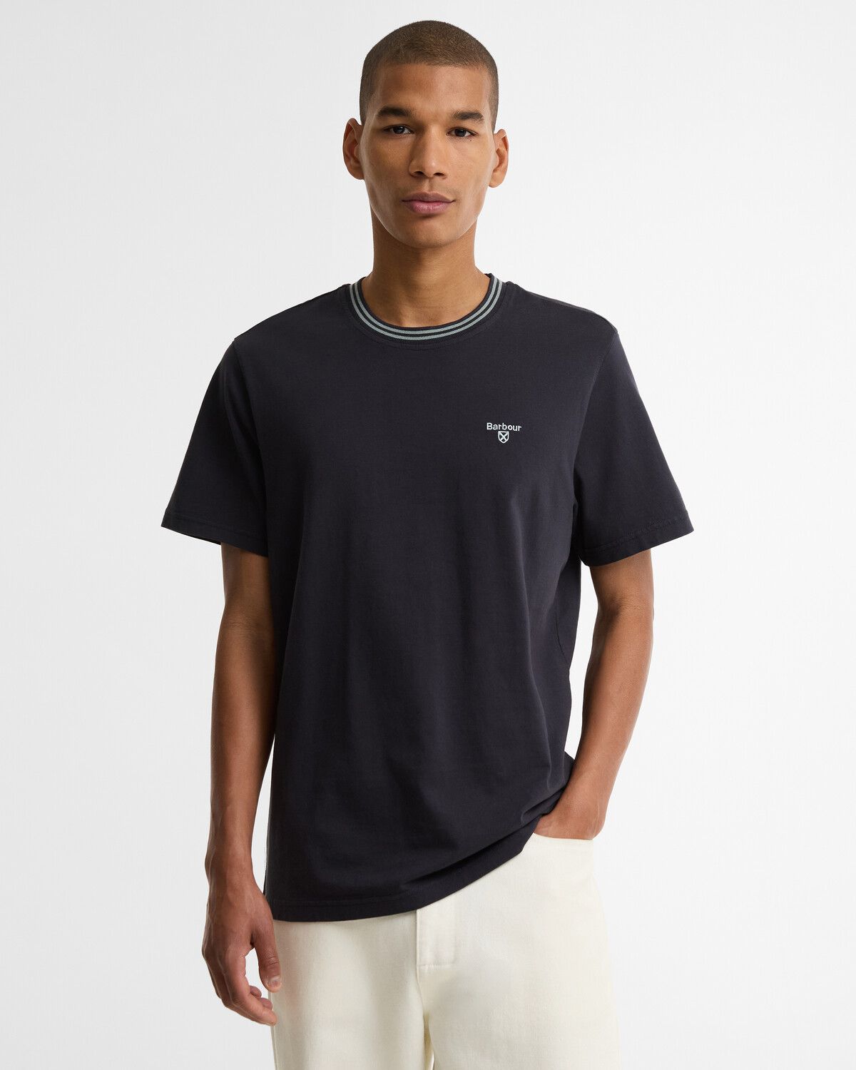 Barbour Austwick Tipped Tailored T-Shirt